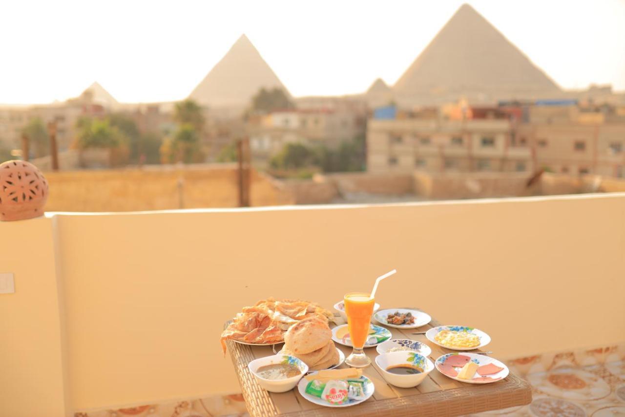 Magic Golden Pyramids View 호텔 Kafret el-Gabal 외부 사진