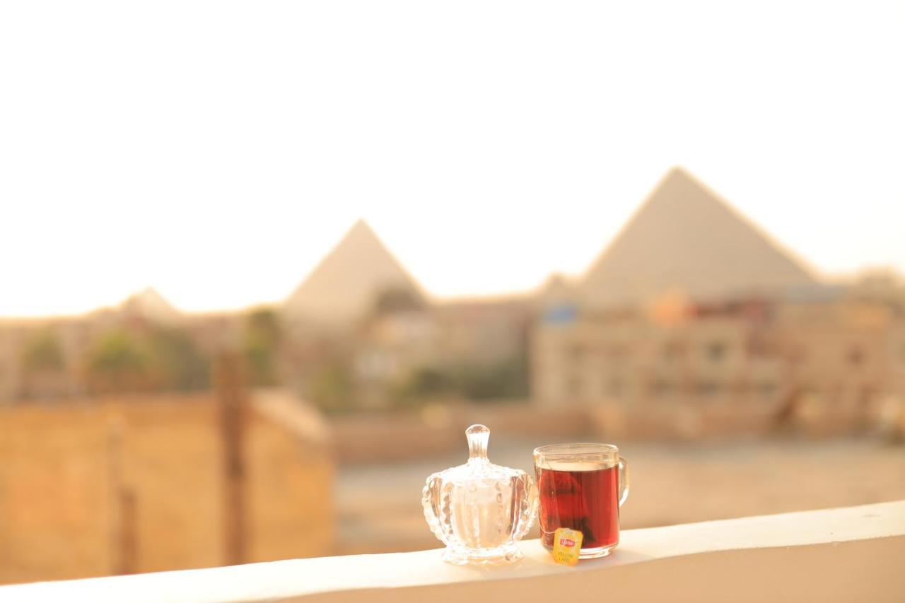 Magic Golden Pyramids View 호텔 Kafret el-Gabal 외부 사진