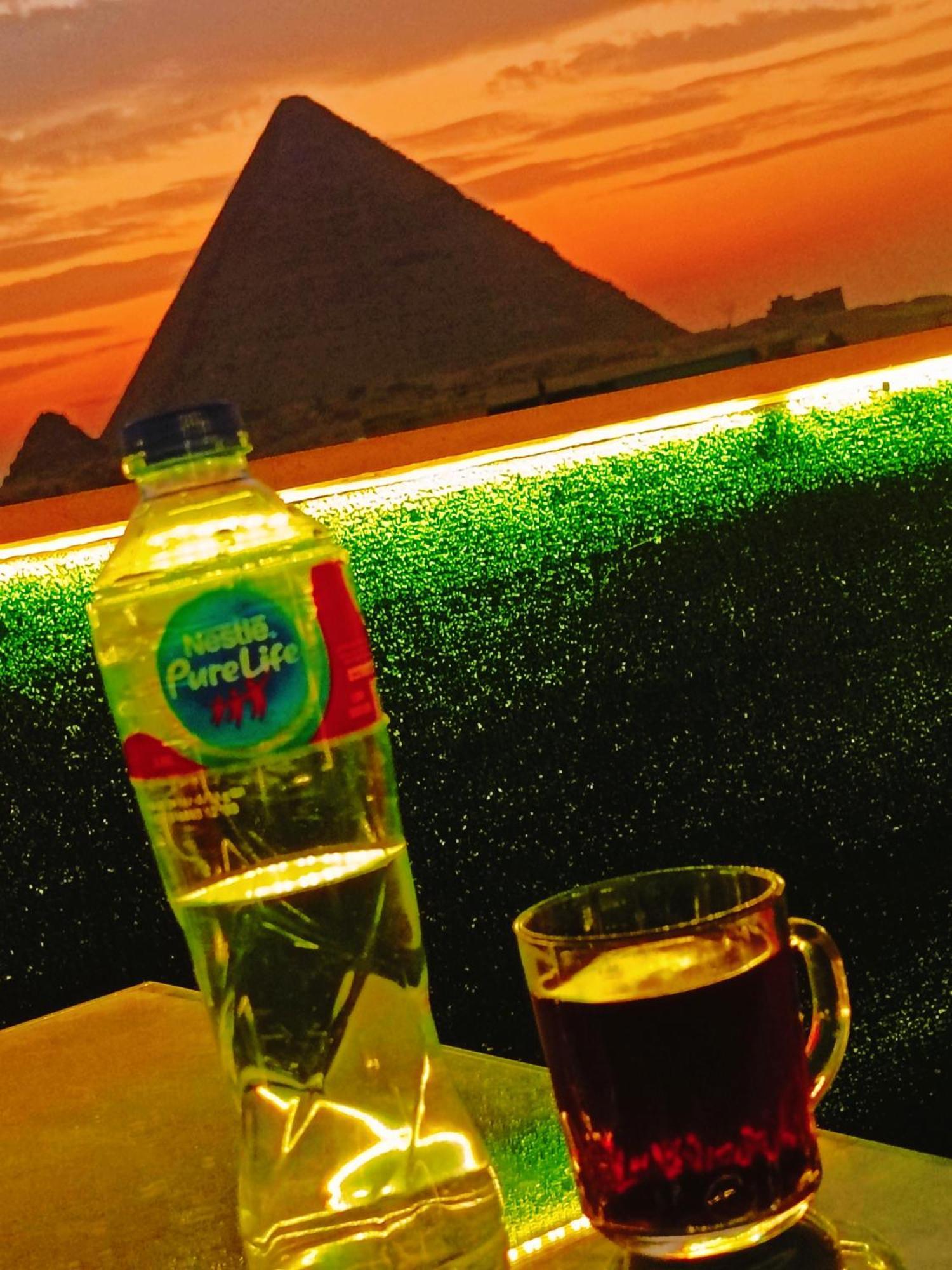 Magic Golden Pyramids View 호텔 Kafret el-Gabal 외부 사진