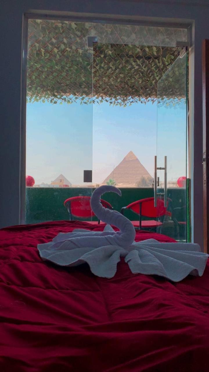 Magic Golden Pyramids View 호텔 Kafret el-Gabal 외부 사진